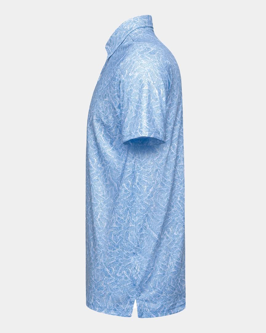 Elevation Palm Polo Aegean Blue - Palm