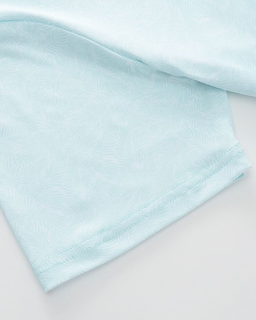 Elevation Palm Polo Sea Glass