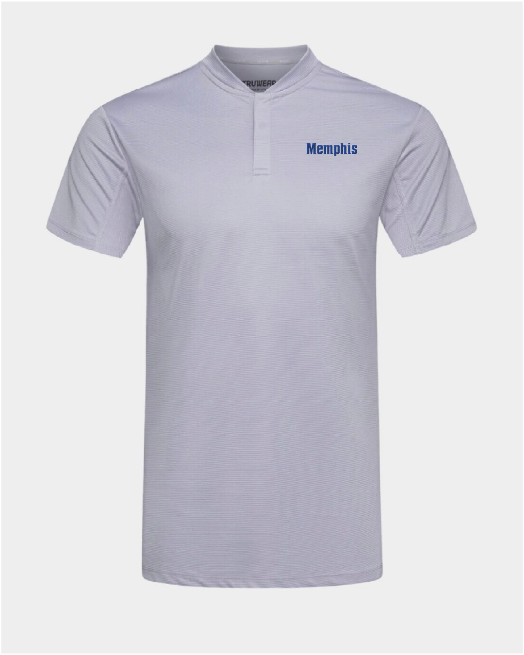Memphis University Pinnacle Light Grey Polo 2.0