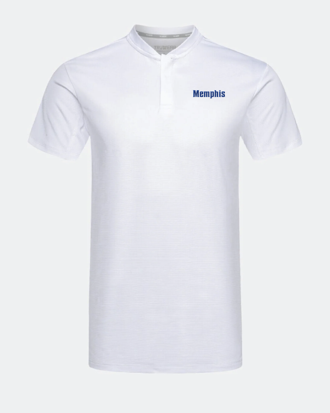Memphis University Pinnacle 2.0 White Polo