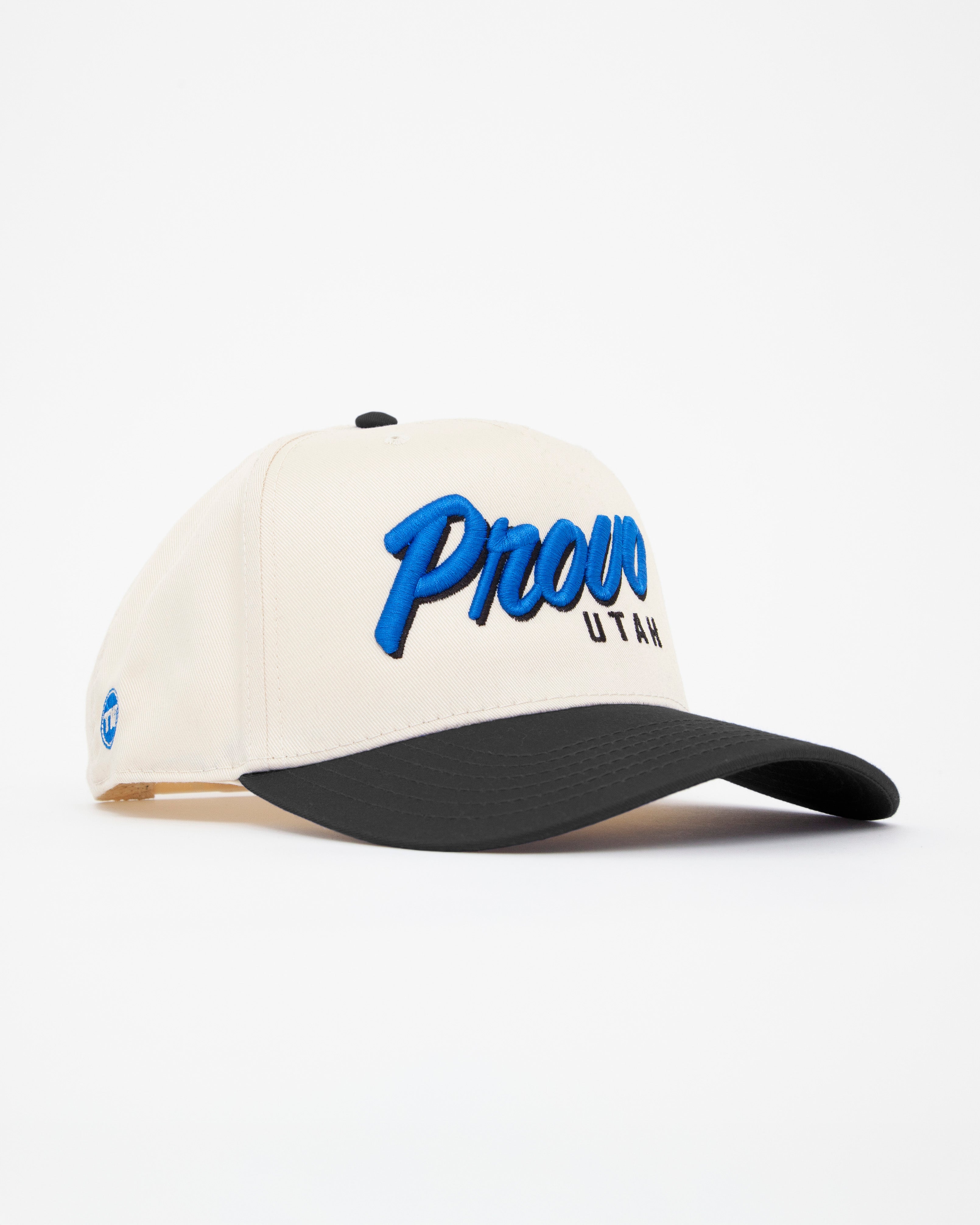 Provo City Otto Hat Cream & Black - Stylish & Comfortable Headwear