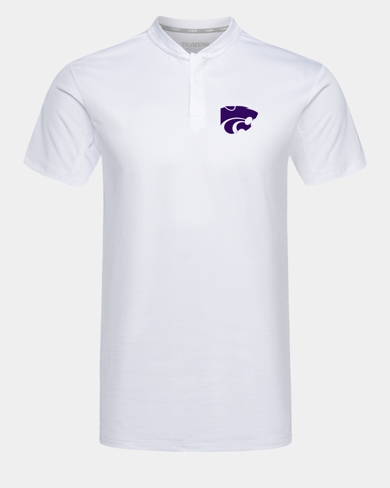 Kansas State Pinnacle 2.0 Polo White