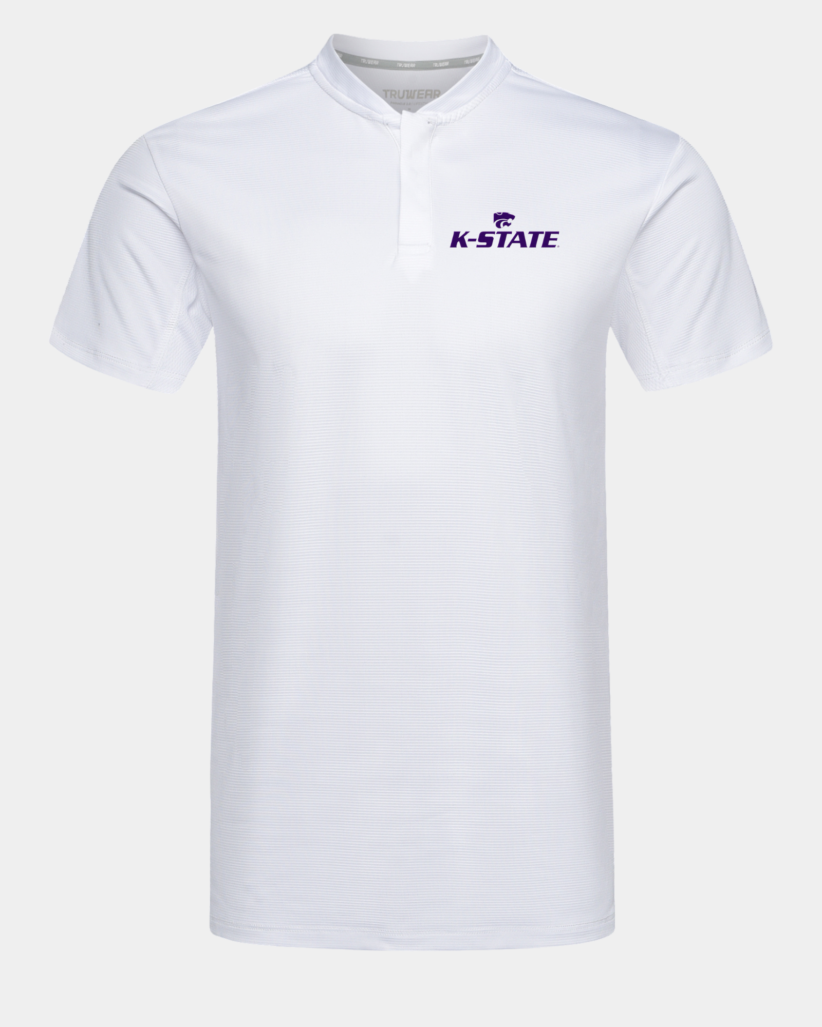 Kansas State Pinnacle 2.0 Polo White