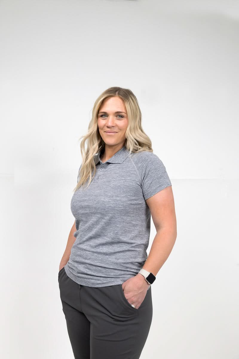 Women's Rise Polo Grey - Grey