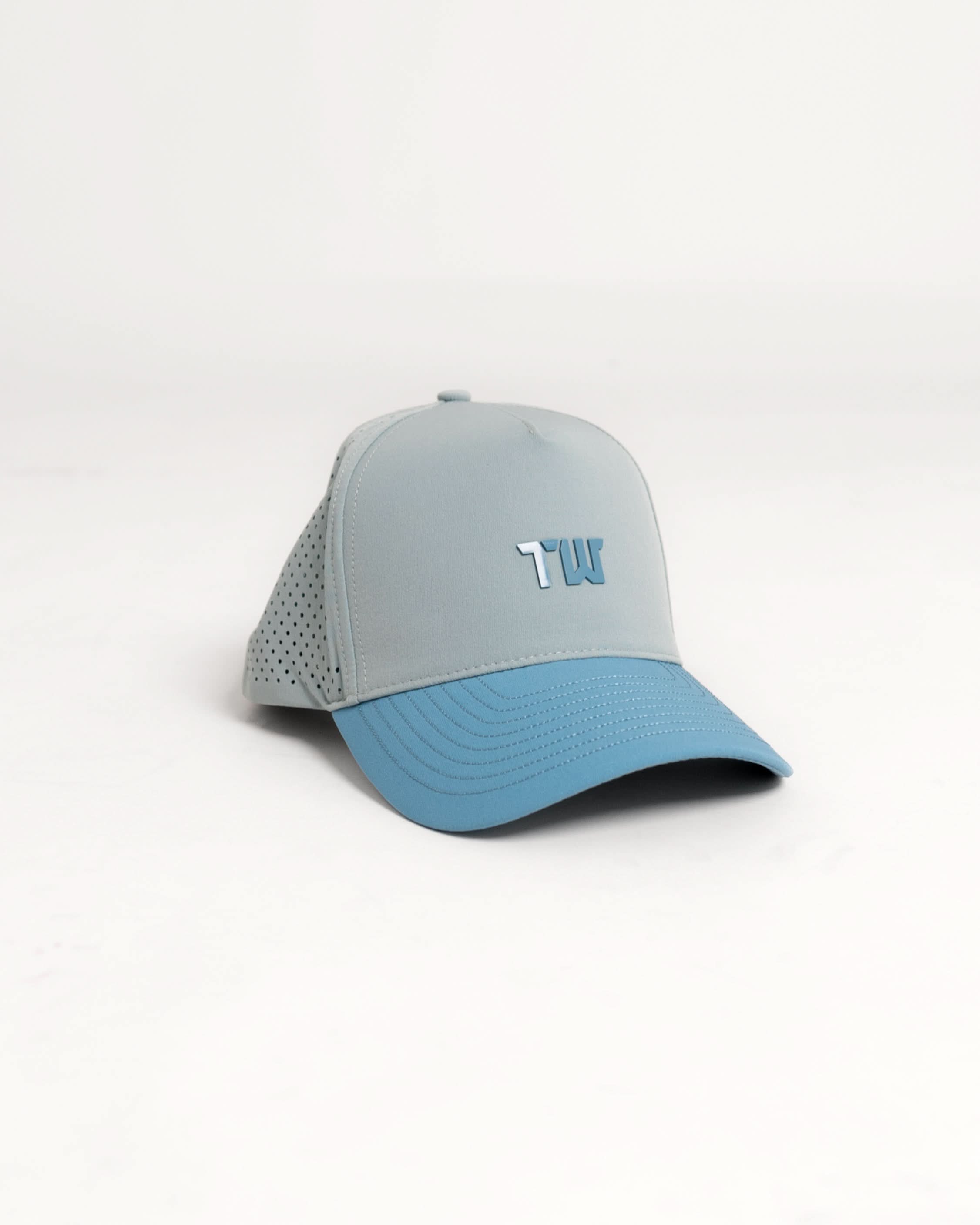 Limited Edition Aqua and Powder Blue Eagle Hat