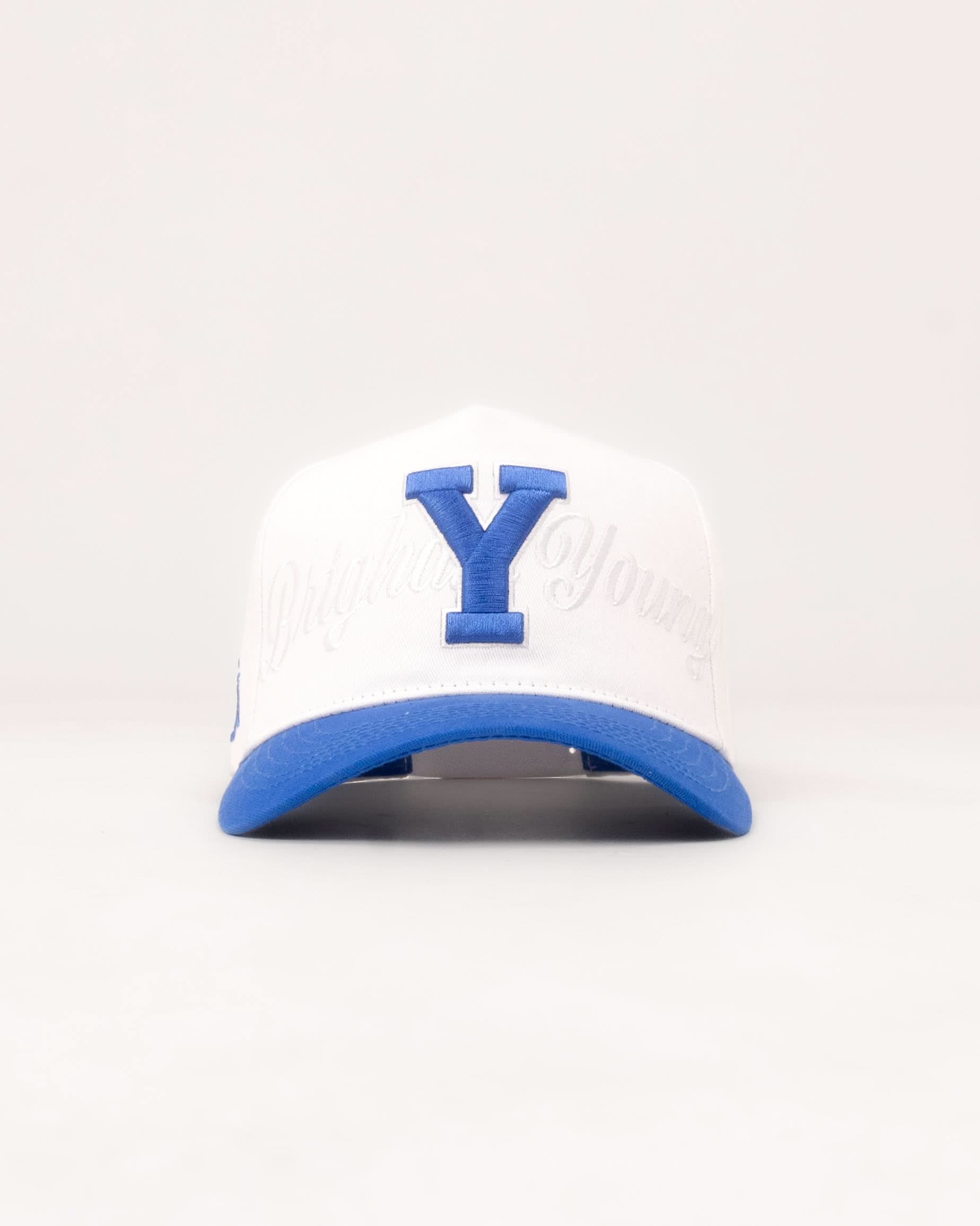 BYU Fade Hat Black White Blue Y