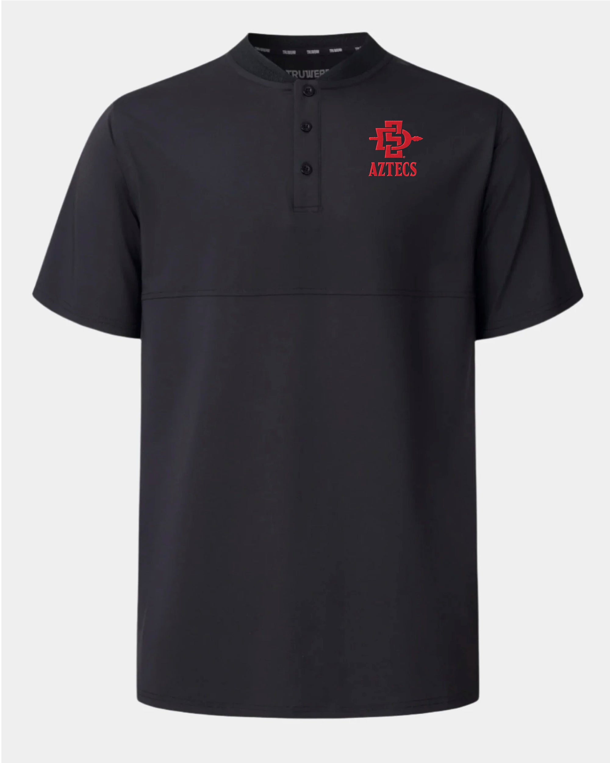 SDSU Crown Blade Polo Black