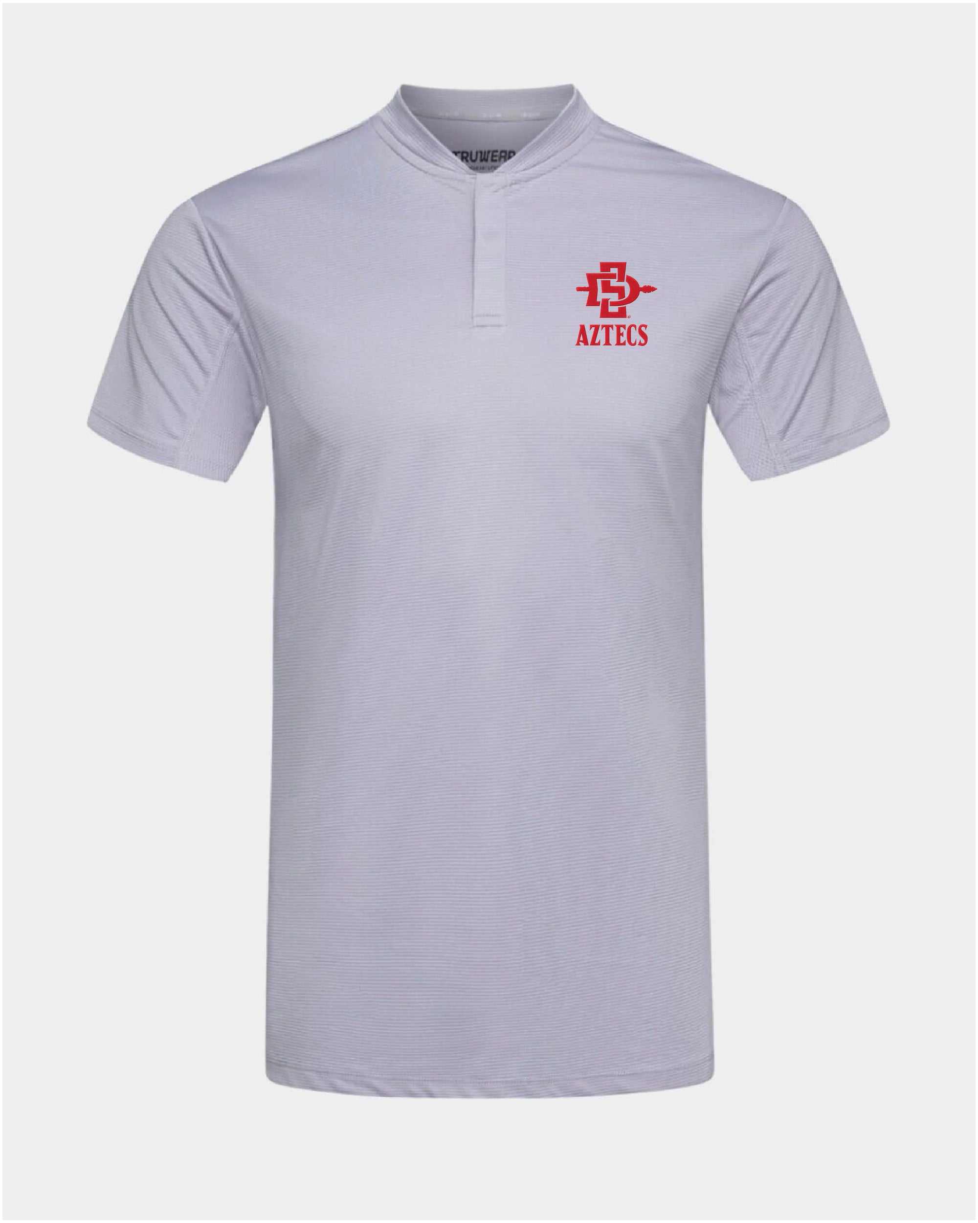 SDSU Pinnacle Light Grey Polo 2.0
