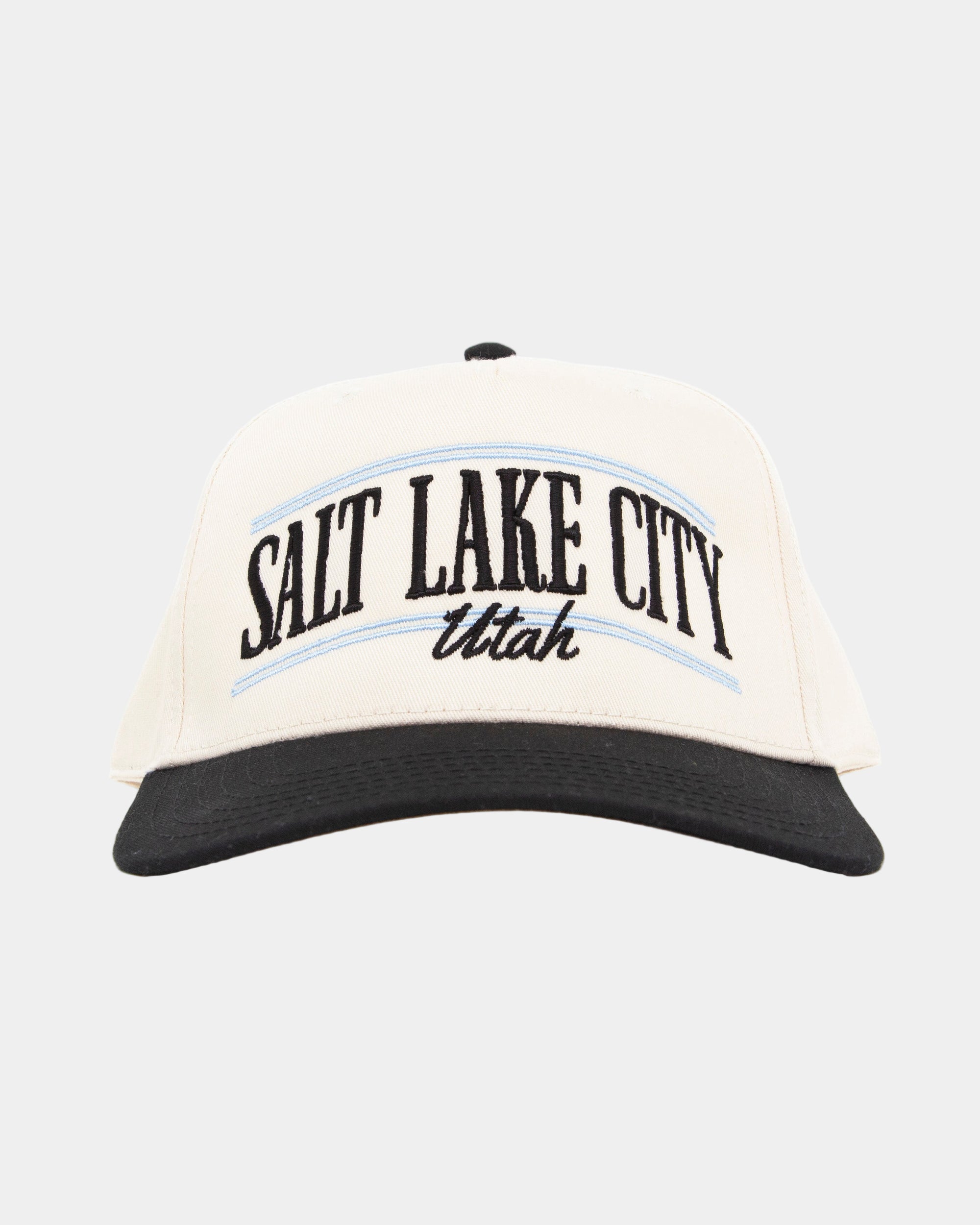 Salt Lake City Hockey Otto Hat Cream &amp; Black