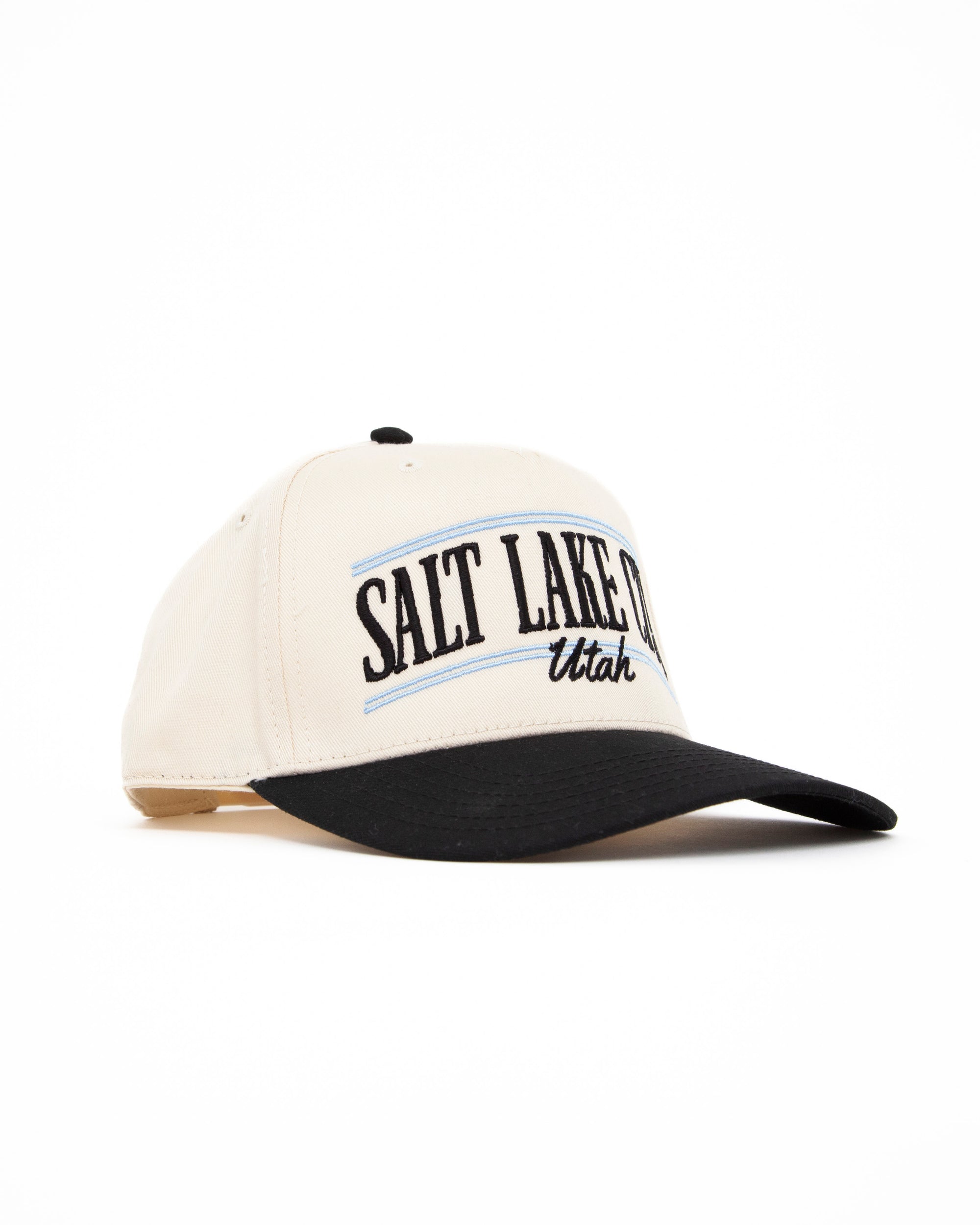 Salt Lake City Hockey Otto Hat Cream &amp; Black