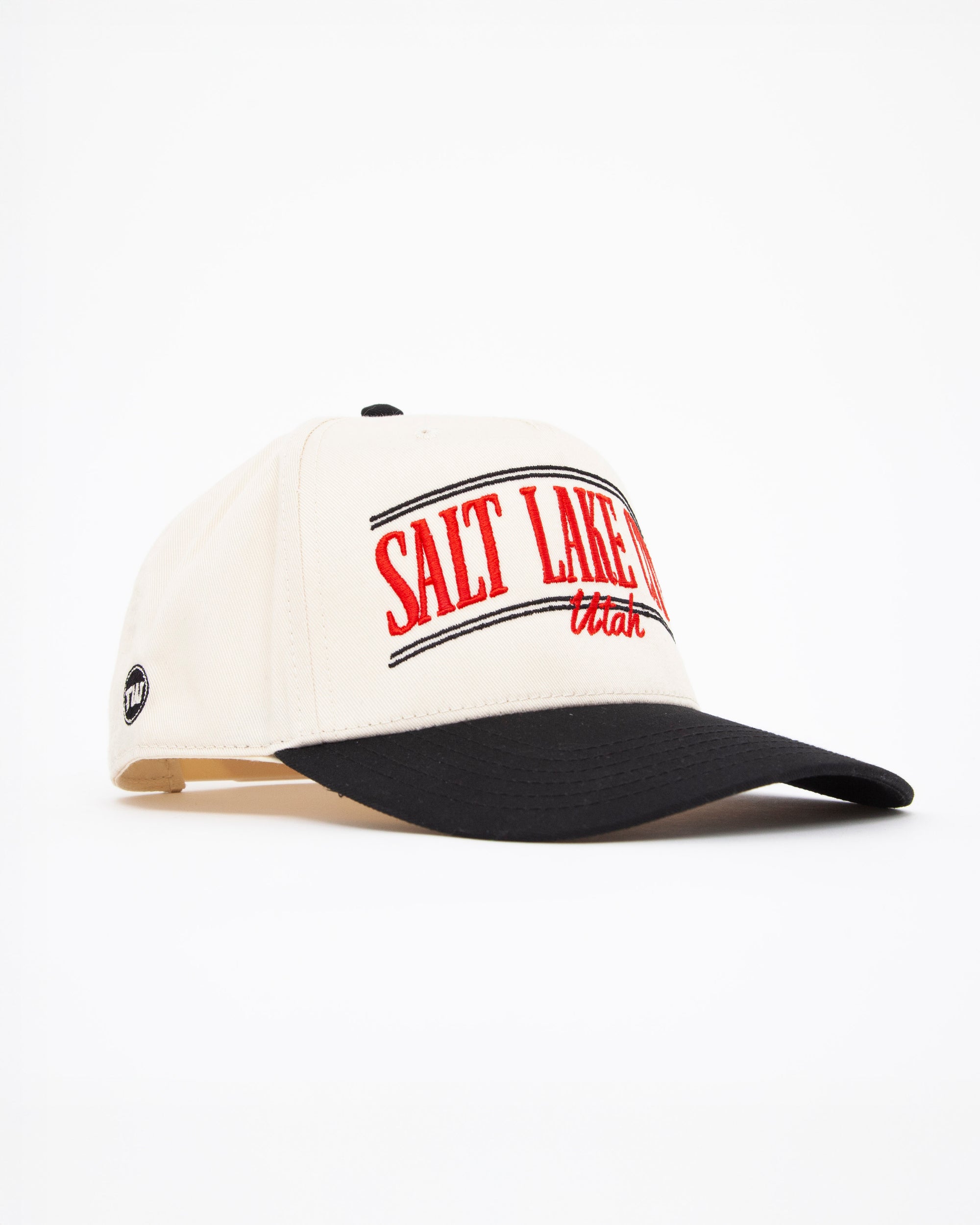 Salt Lake City Collegiate Otto Hat Cream &amp; Black
