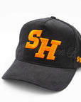 Sam Houston Black Full Cord Fade Hat