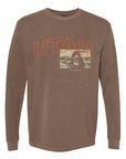 Espresso Long Sleeve Utah Shirt - Brown