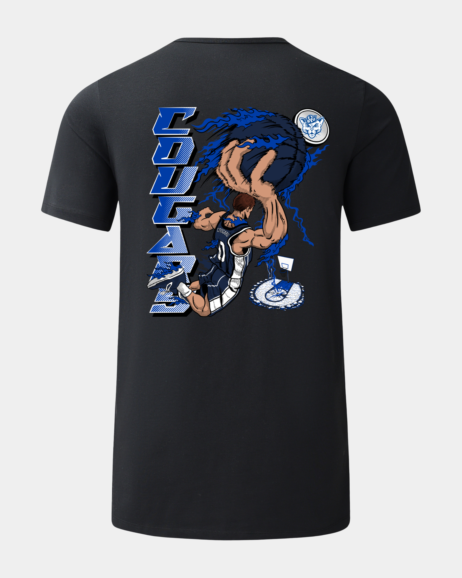 BYU Slam Dunk Spectacle 2.0 Black T-Shirt