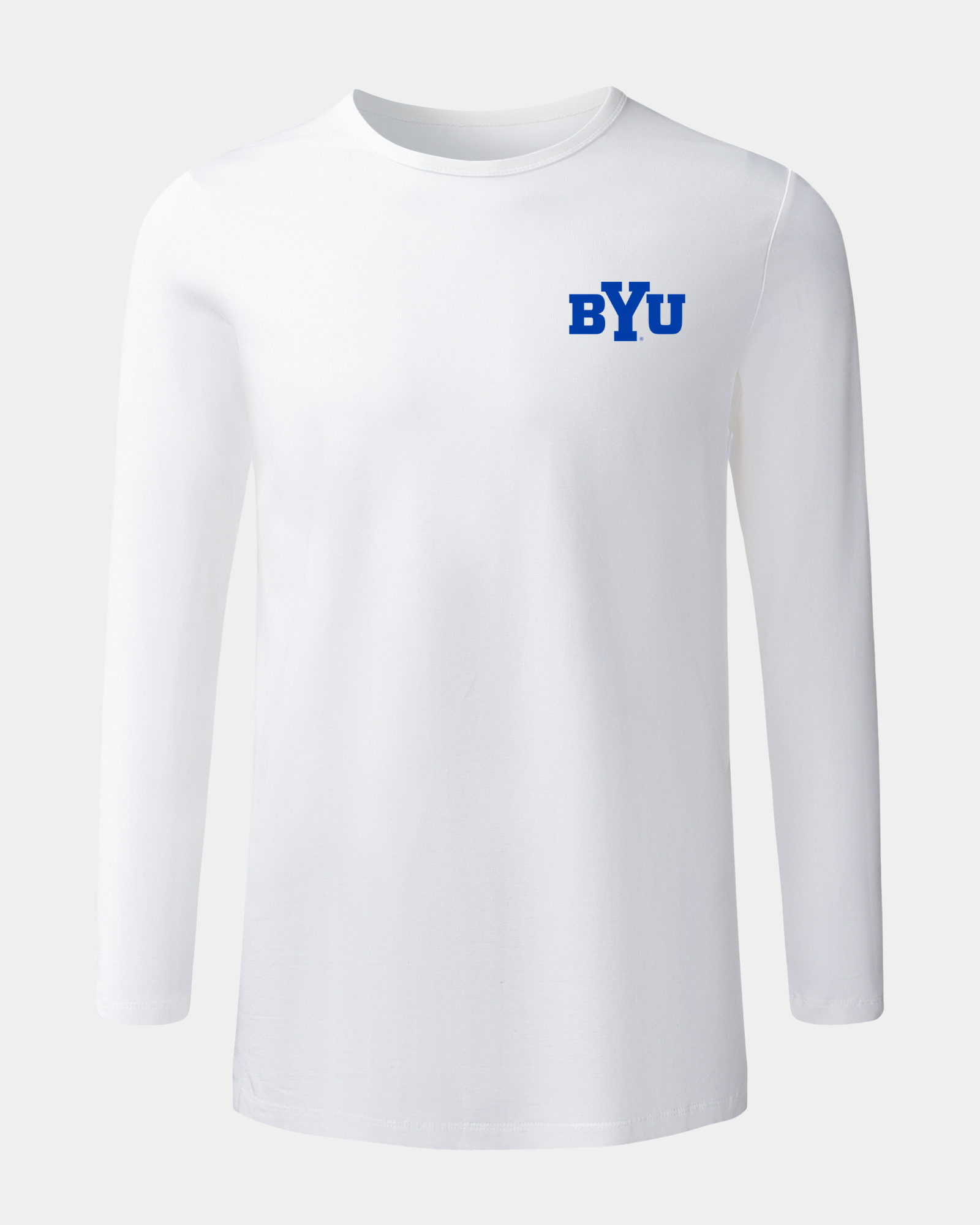 BYU Slam Dunk Spectacle 2.0 Pure White Long Sleeve