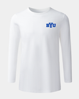 BYU Slam Dunk Spectacle 2.0 Pure White Long Sleeve