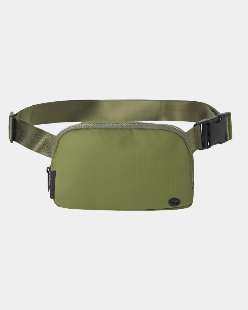 Static Olive Green Crossbody