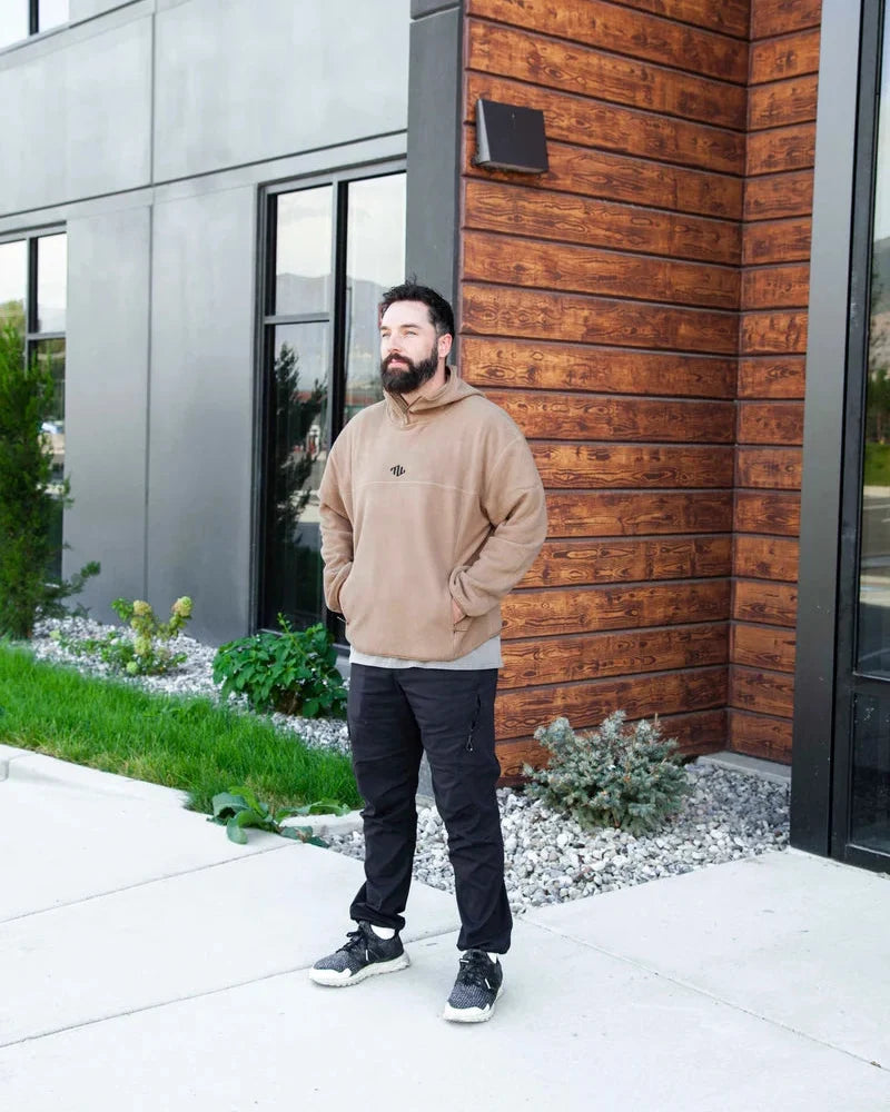 Edge Fleece Jacket Brown