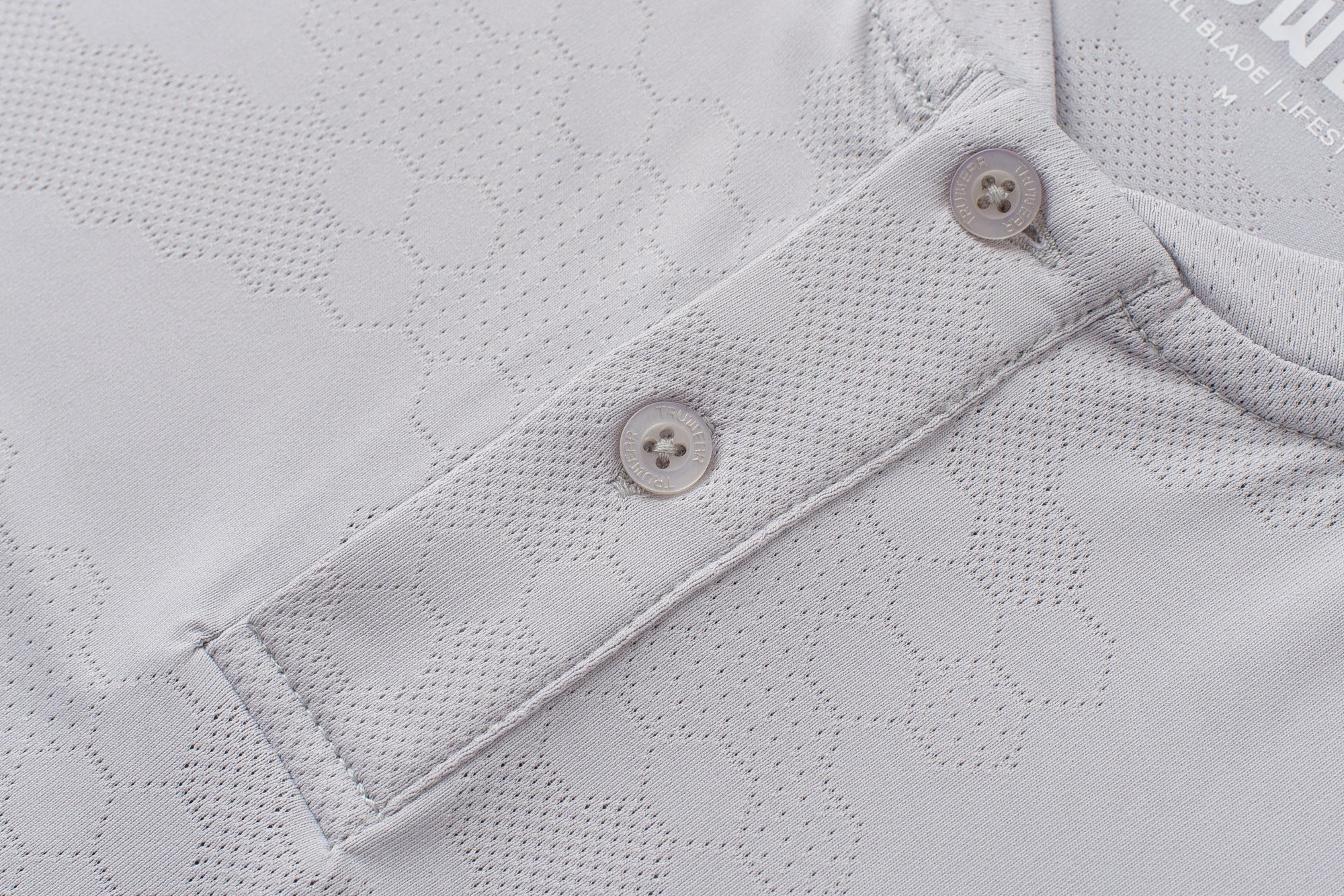 Swell Blade Polo Light Grey