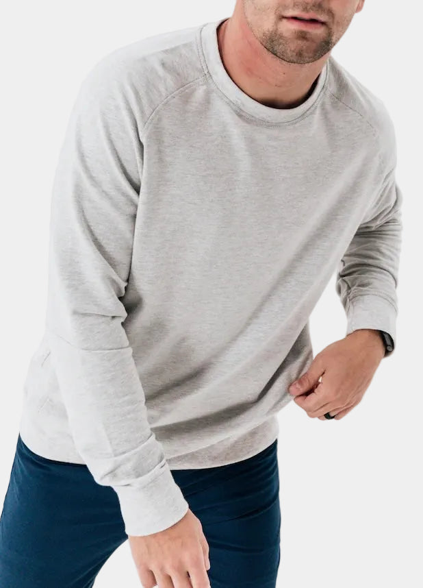 Meridian Heather Grey Crewneck