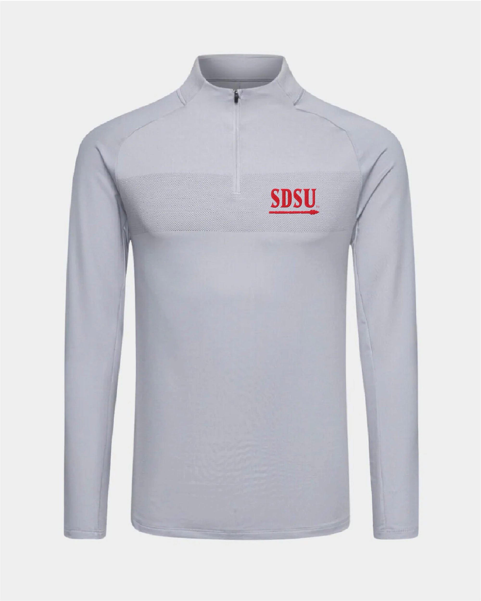 SDSU Apex 2.0 Grey Pullover