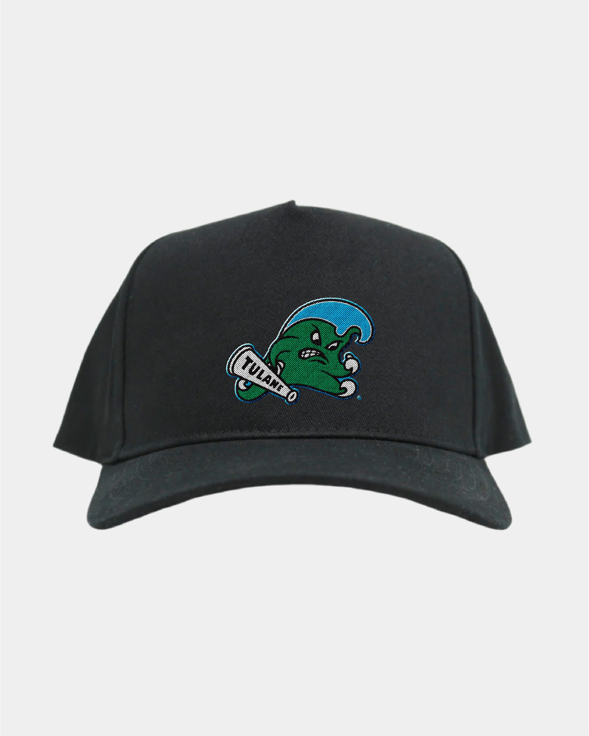 Tulane Black Fade Hat