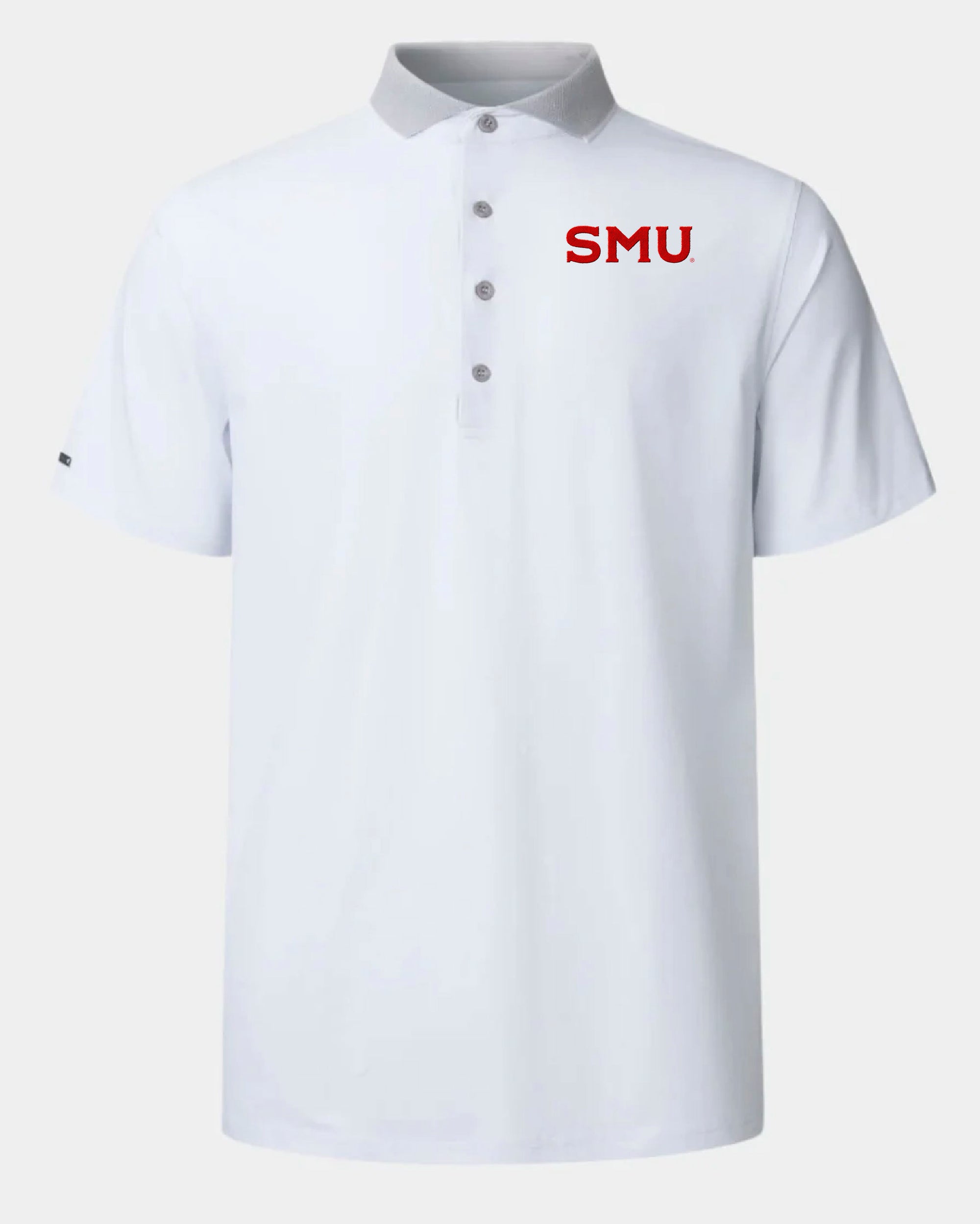 SMU Monarch Polo White