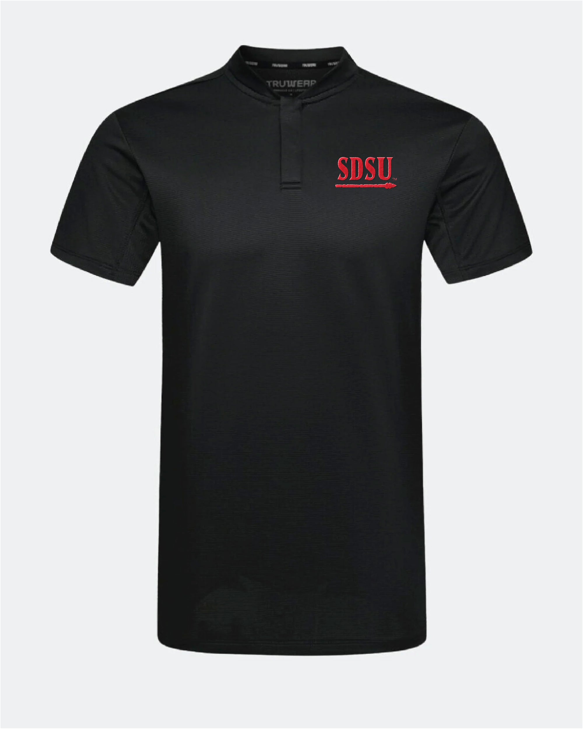 SDSU Pinnacle 2.0 Black Polo