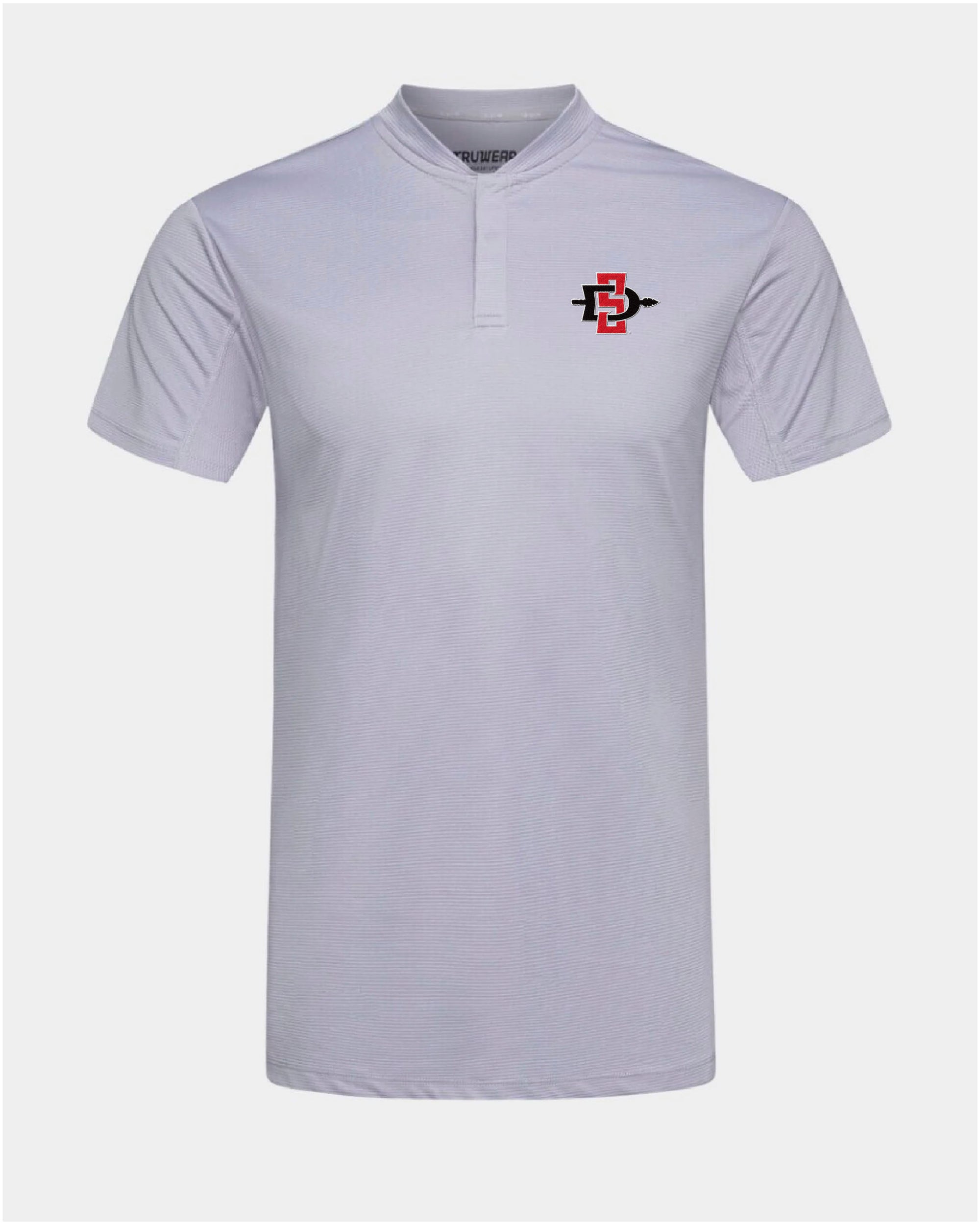 SDSU Pinnacle Light Grey Polo 2.0