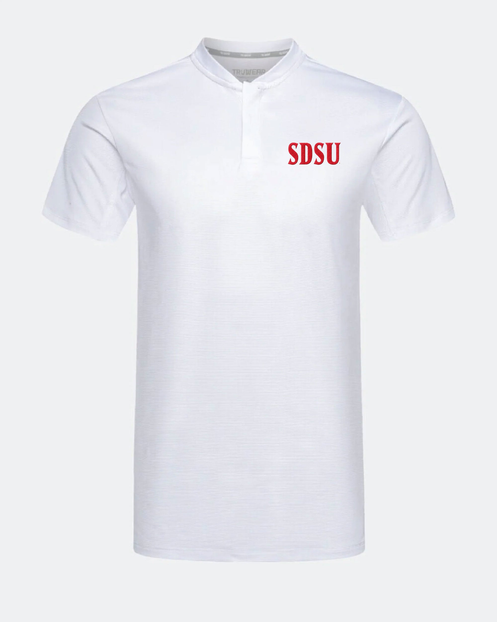 SDSU Pinnacle 2.0 White Polo