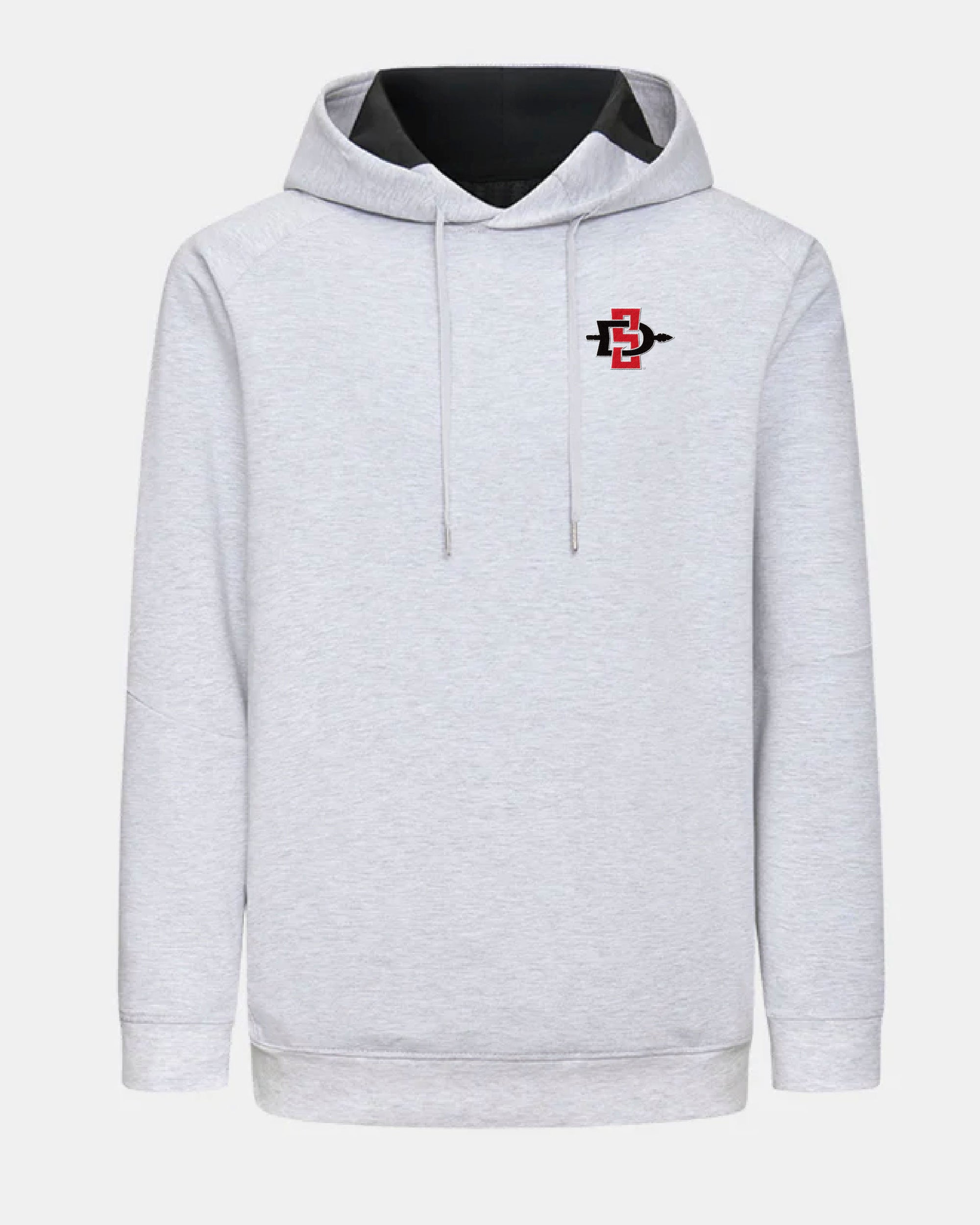 SDSU Singular Heather Grey Hoodie