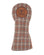 Truwear Brown Plaid Driver Cover