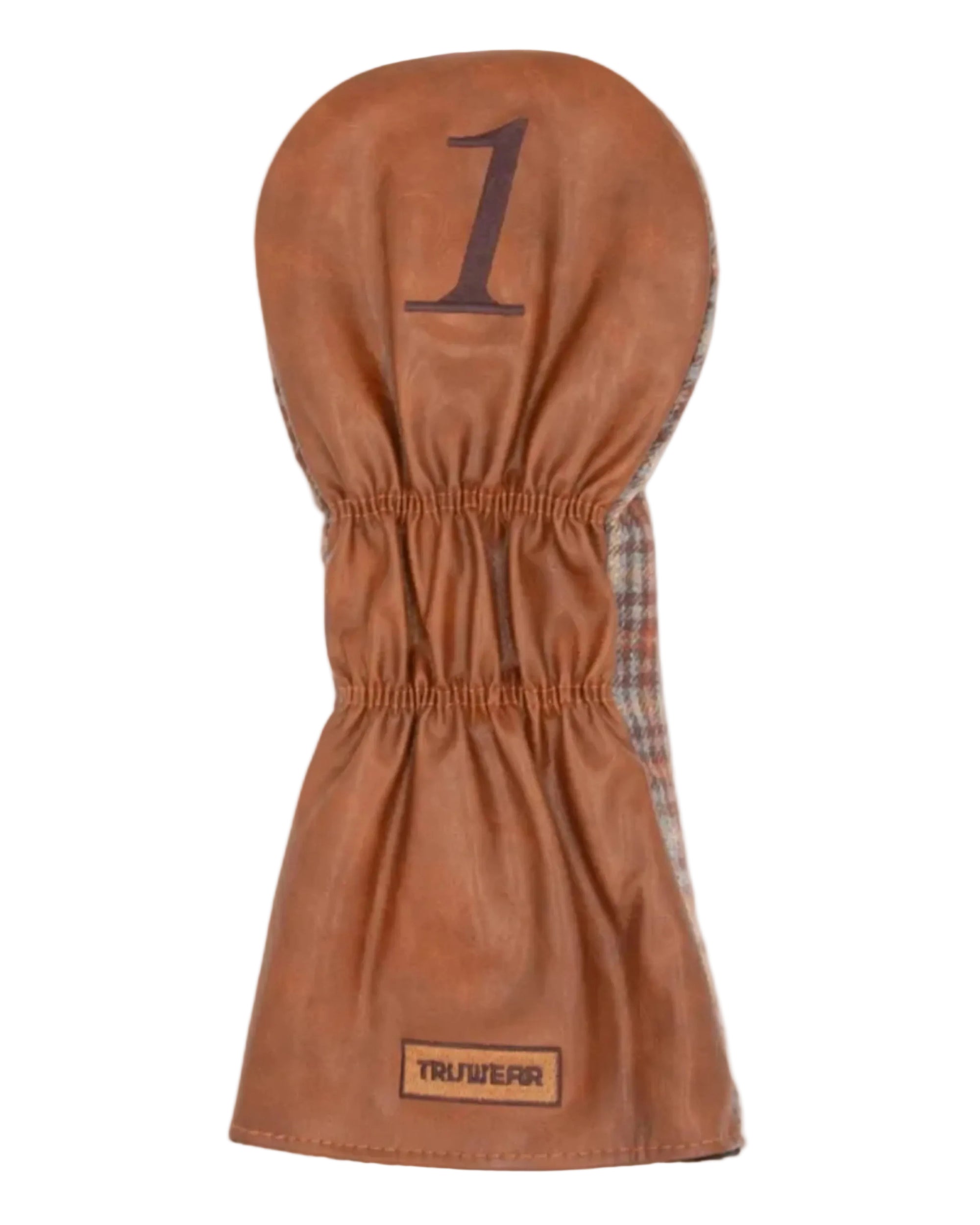 Truwear Brown Plaid Driver Cover