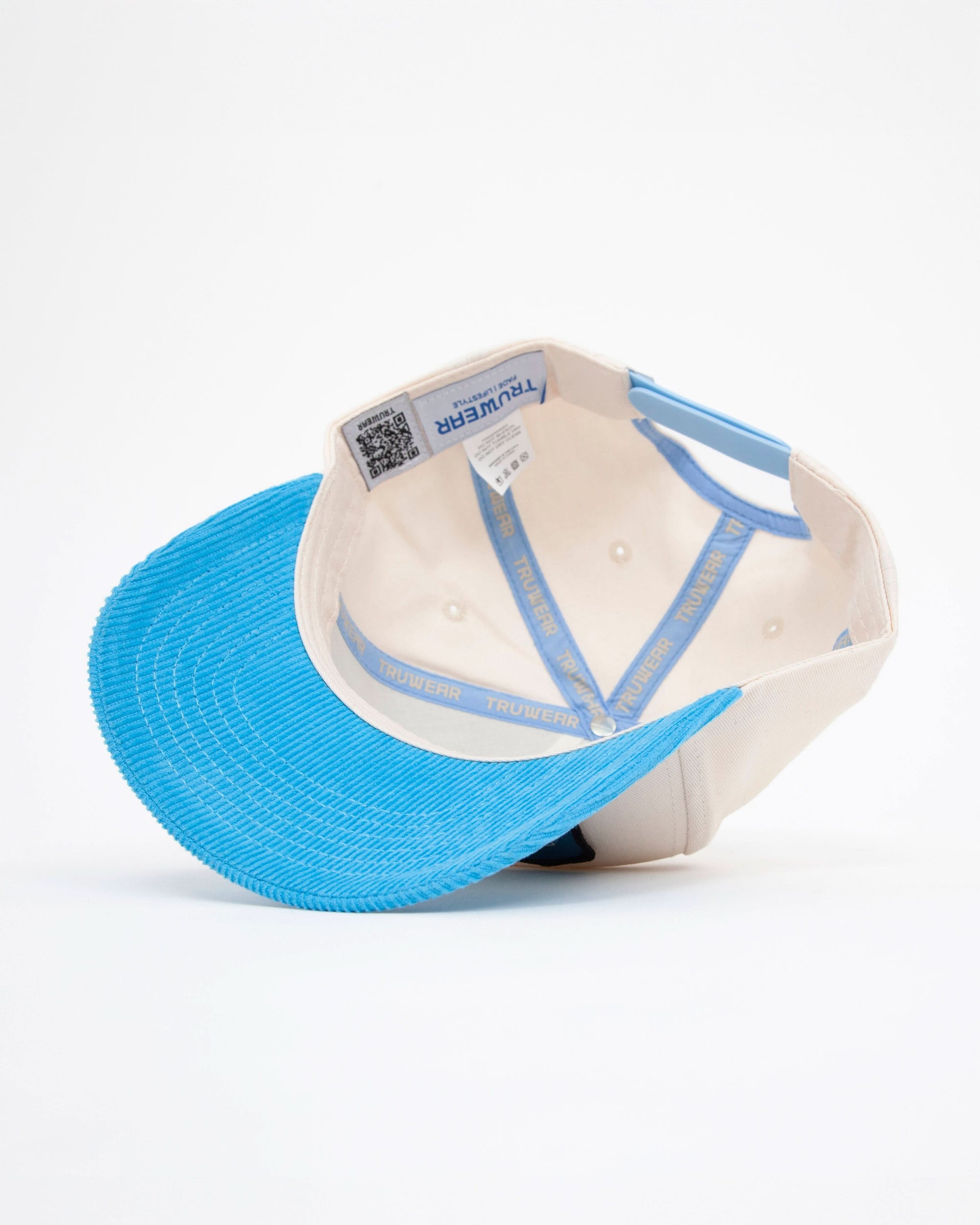 Truwear Light Blue Cord Brim Fade Hat - Blue