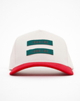 Truwear Christmas Fade Hat Cream & Red Corduroy