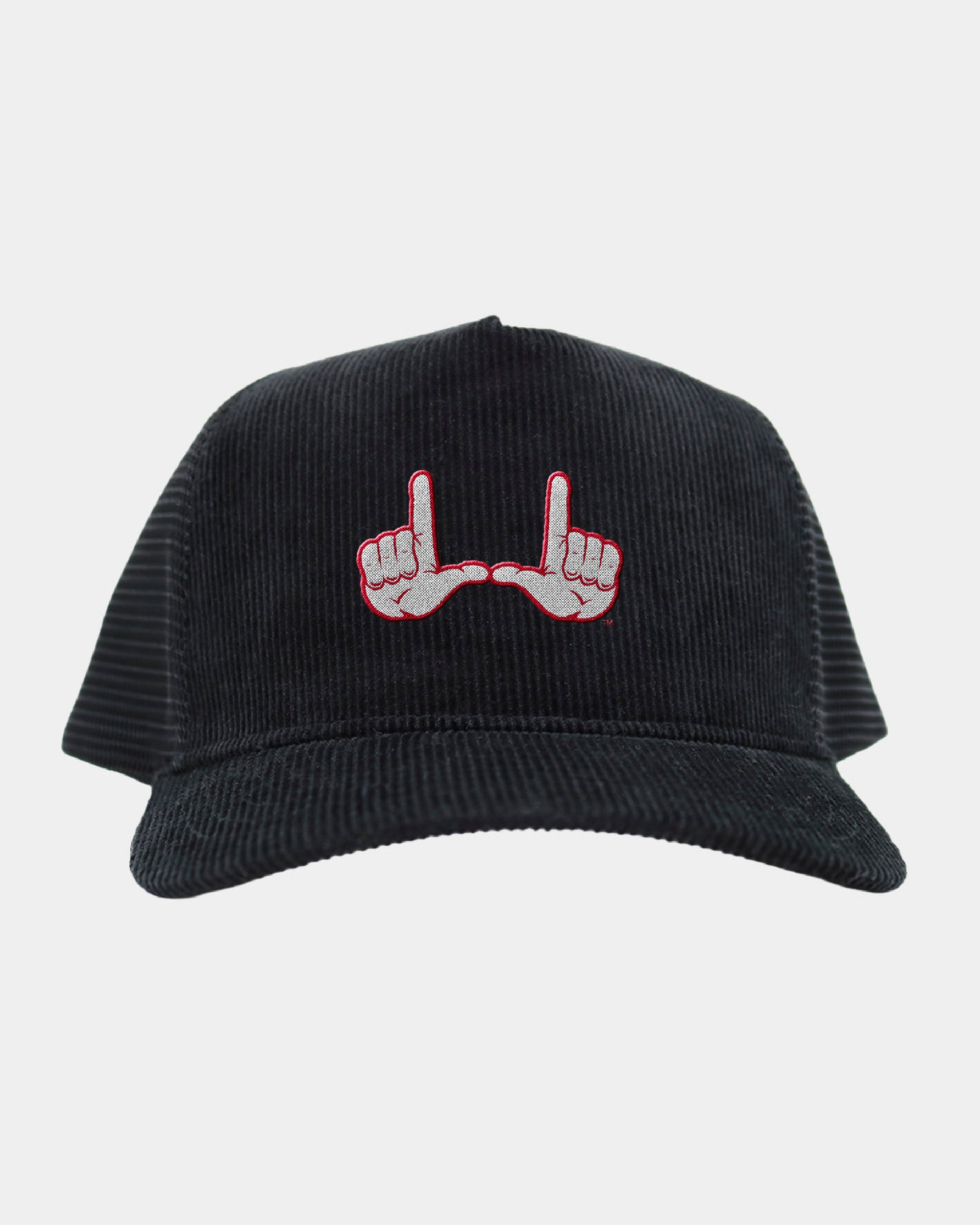 UofU Black Full Cord Fade Hat