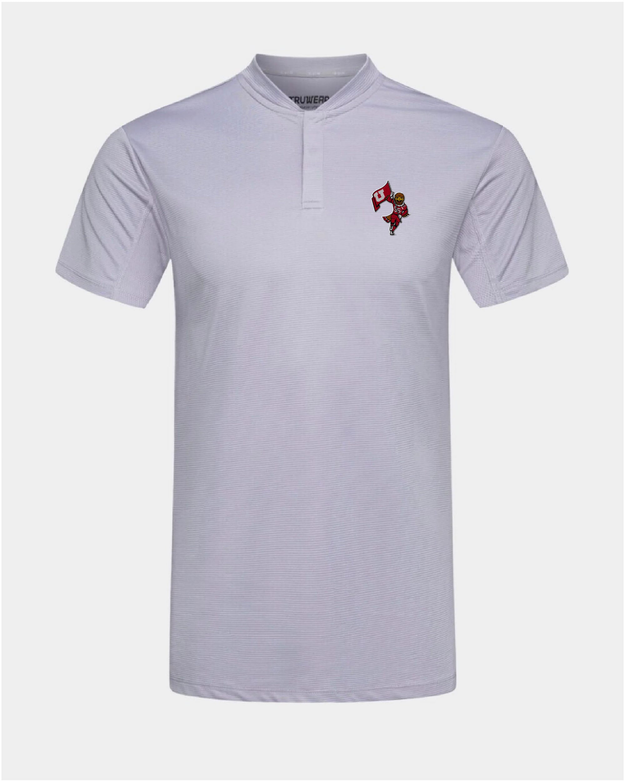 UofU Pinnacle 2.0 Light Grey Polo