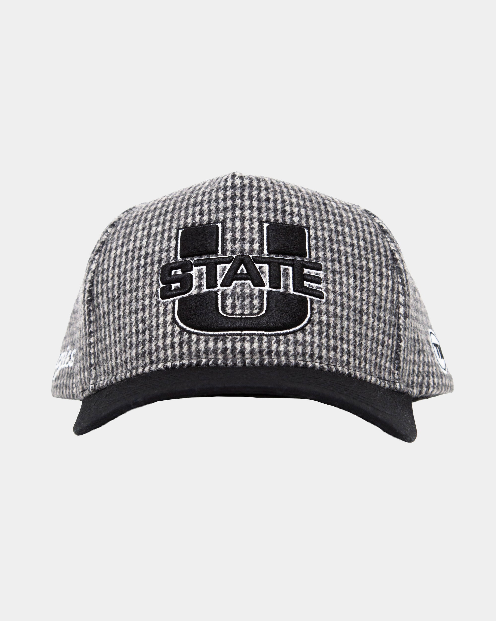 Fade Hat GreyBlack Houndstooth Ustate