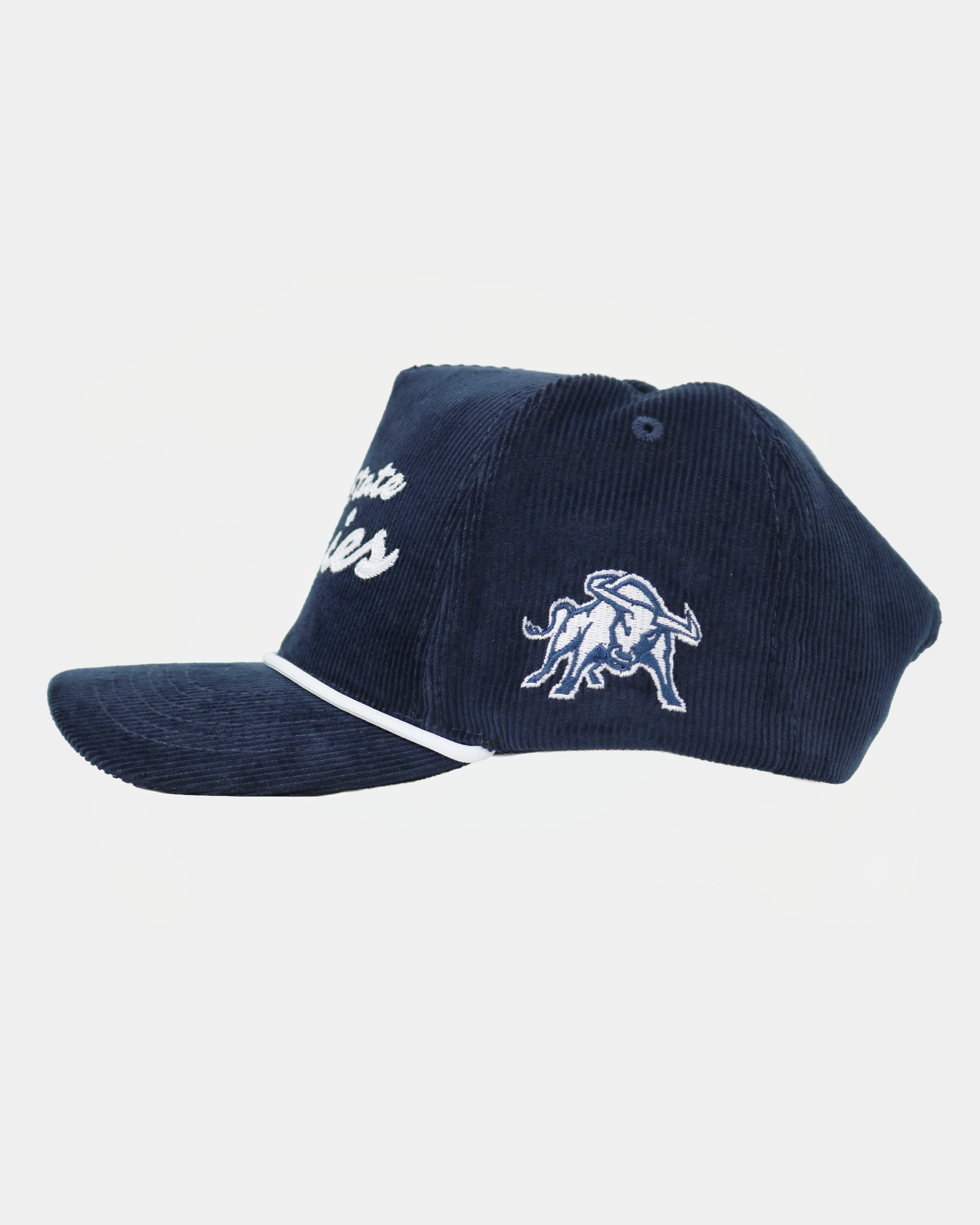 Unstructured Rope Hat Navy AGGIES