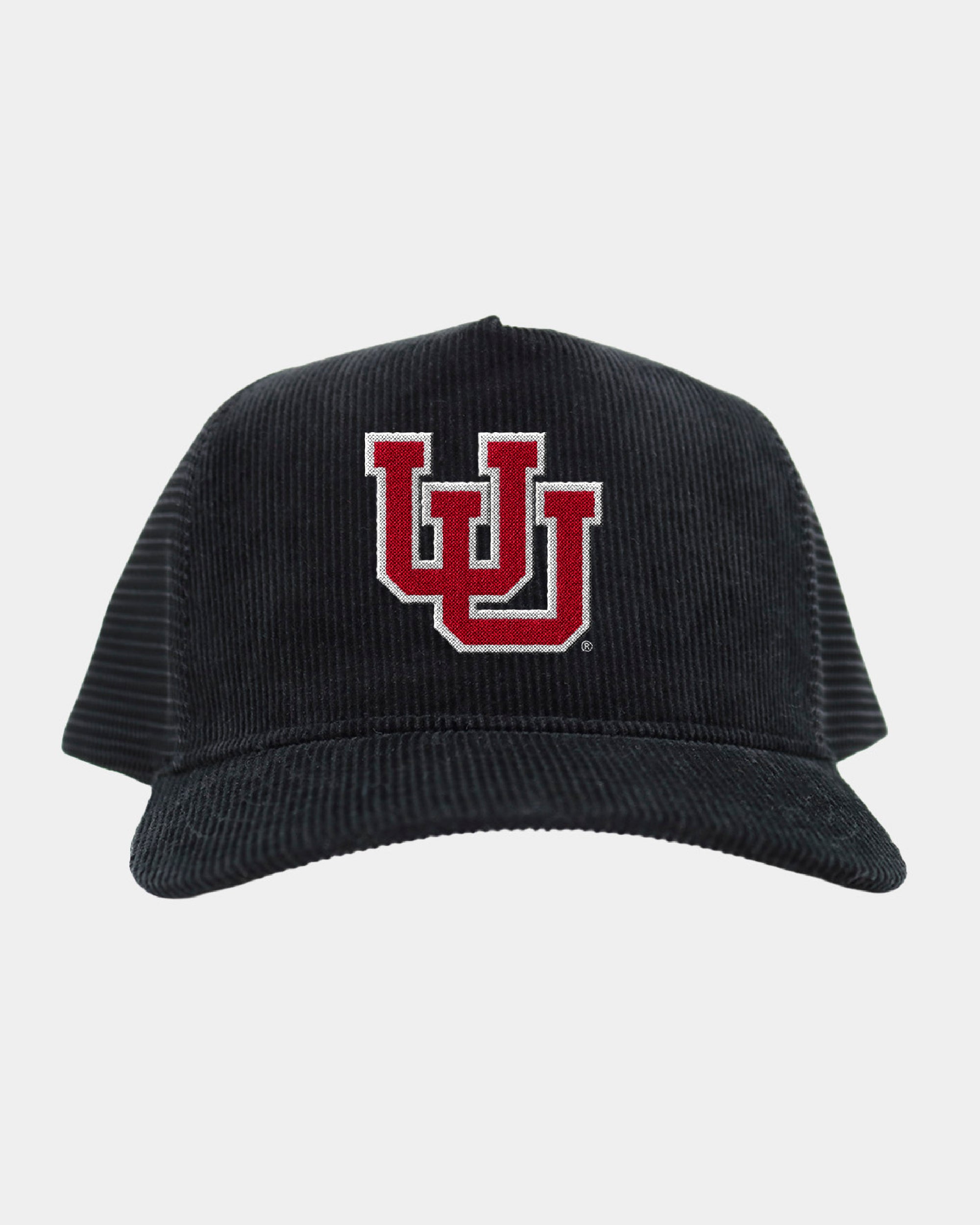 UofU Black Full Cord Fade Hat