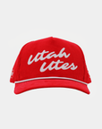 Unstructured Rope Hat Red UTES