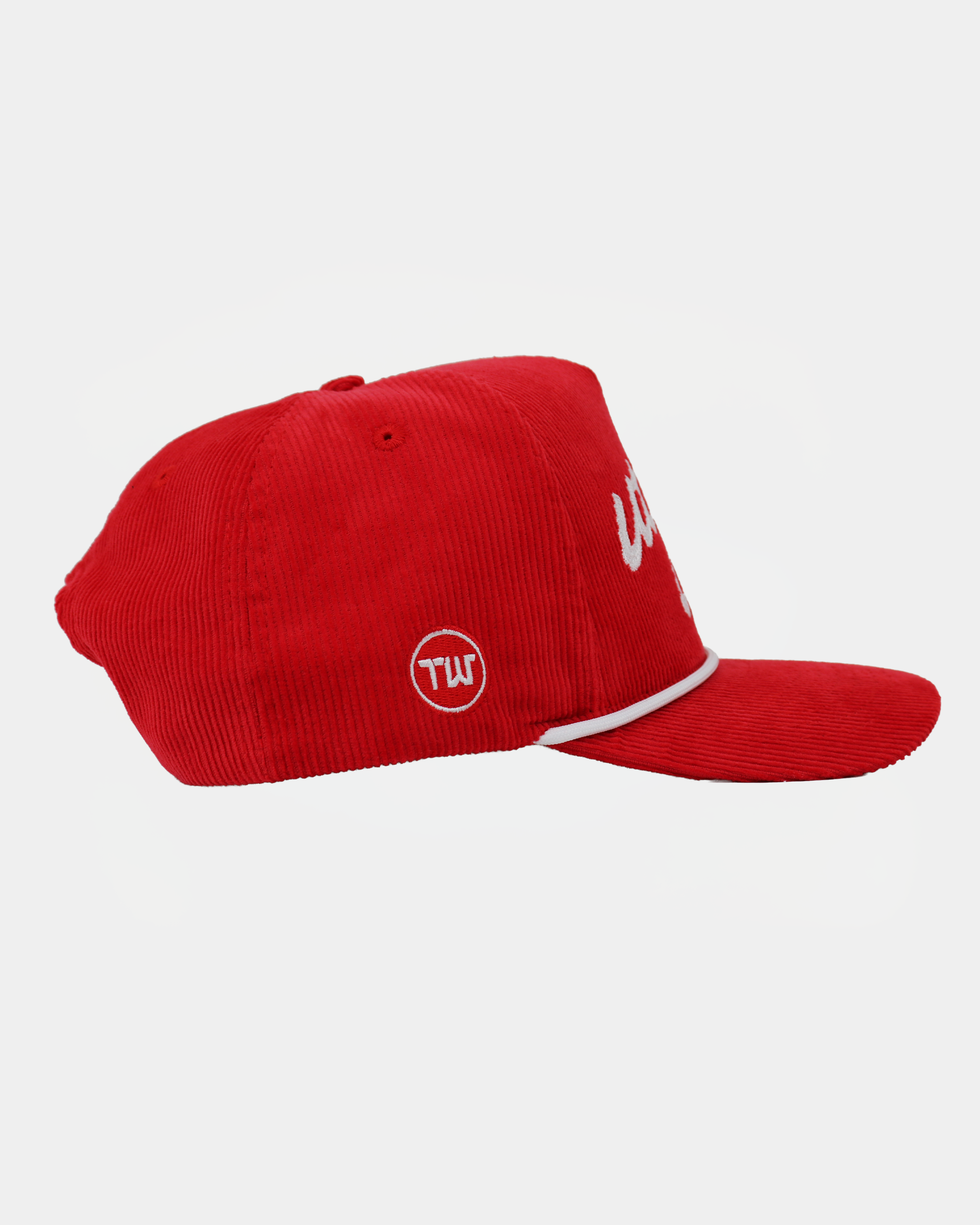 UofU Unstructured Rope Hat Red UTES – TRUWEAR