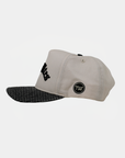Fade Hat Natural and Houndstooth Utes Arch