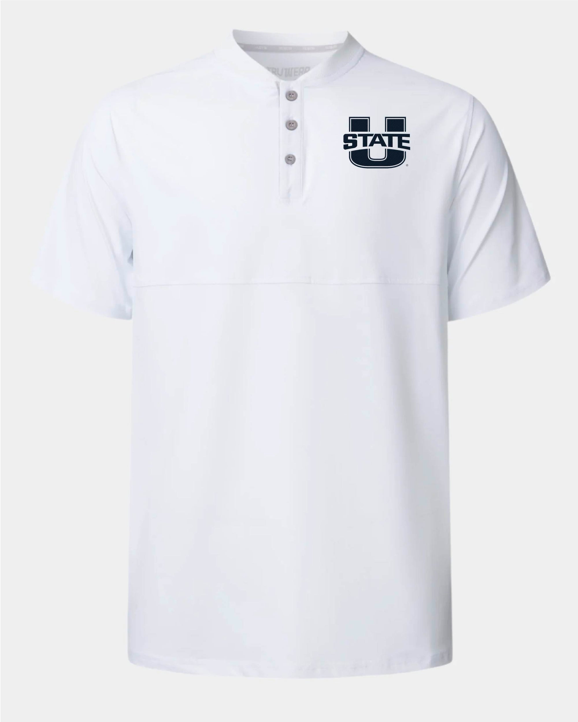 USU Crown Blade Polo White