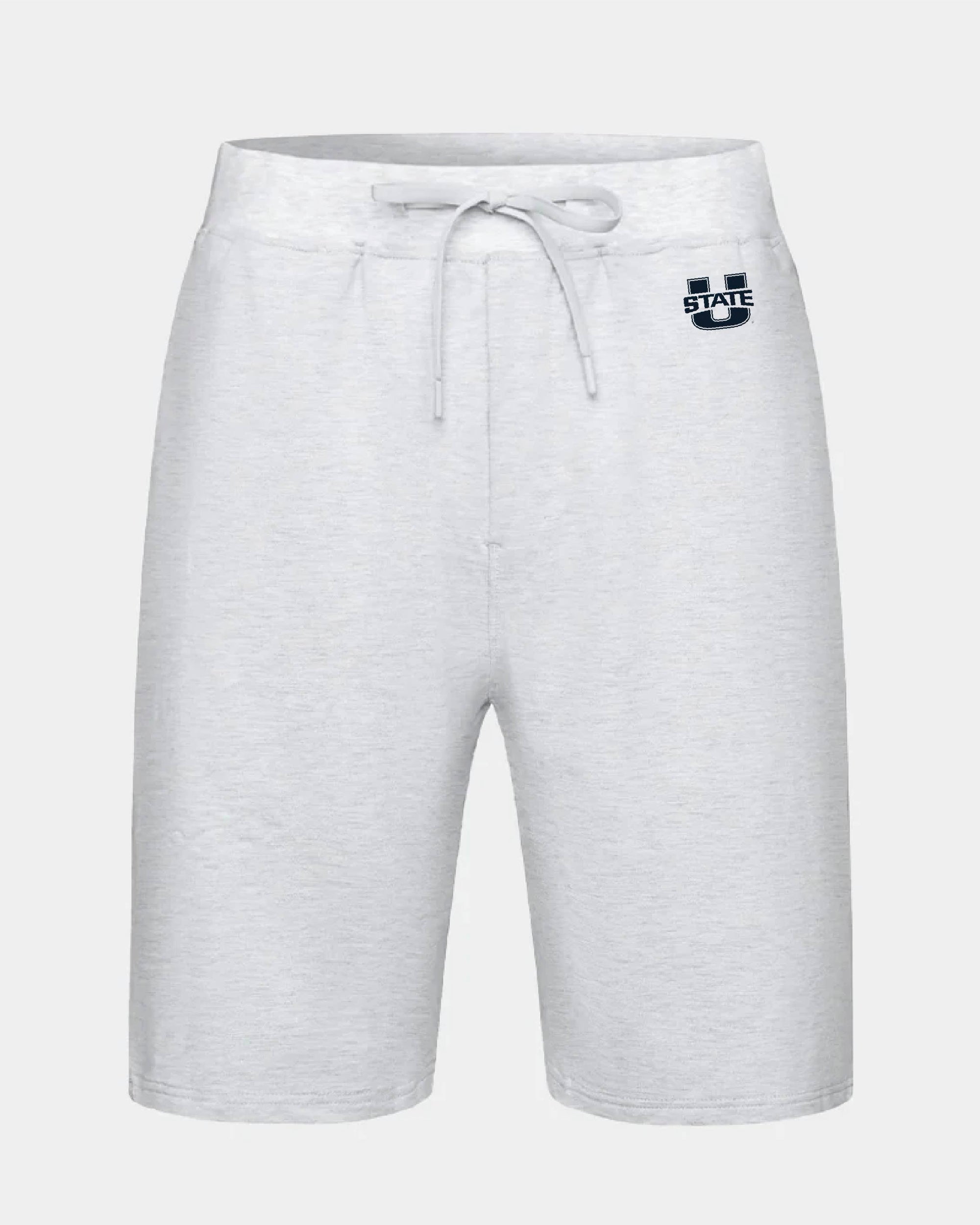 USU Peak Sweat Heather Grey Shorts