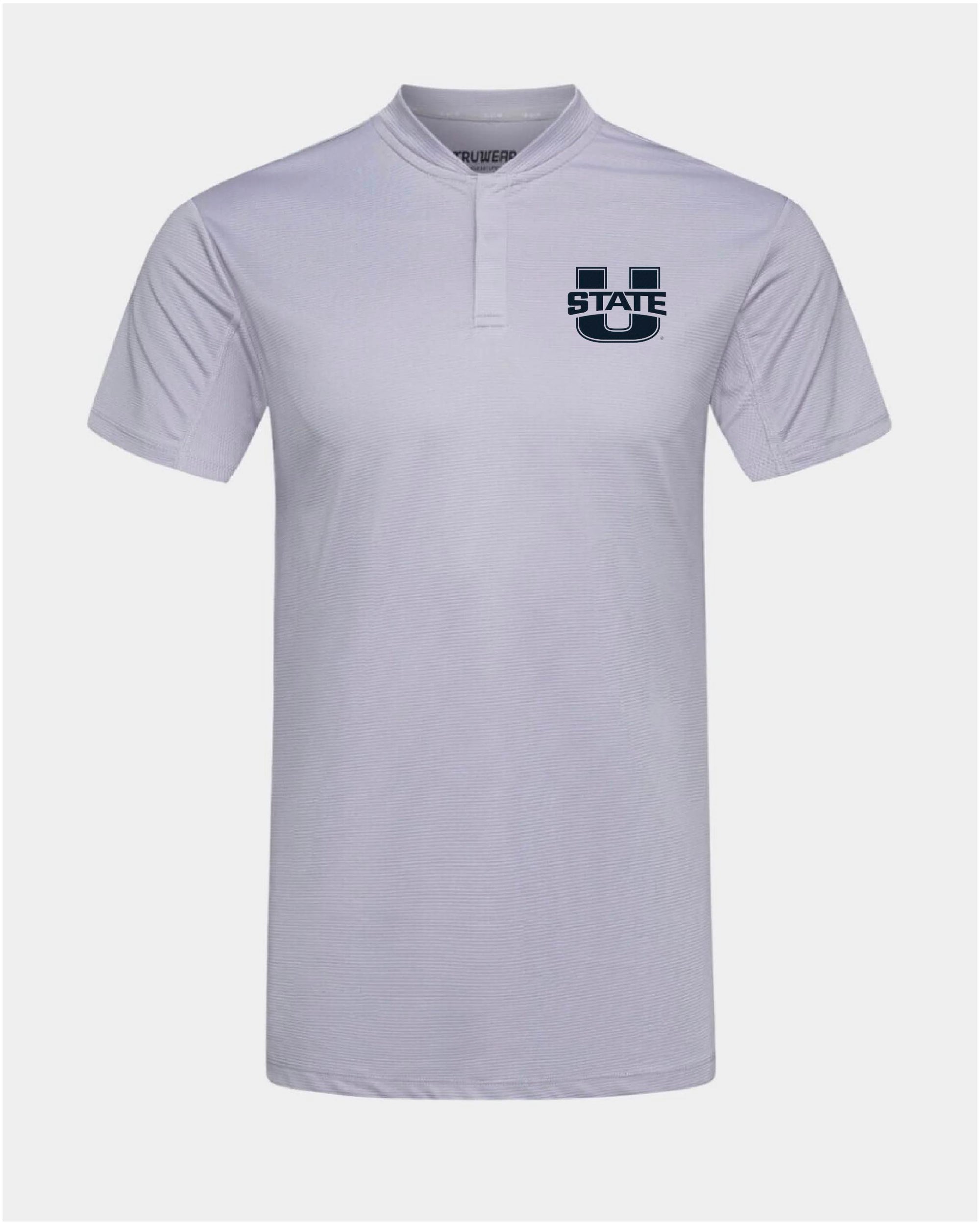USU Pinnacle Light Grey Polo 2.0
