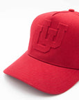 UofU Fade Duck Canv Hat Red