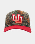 UofU Fade Hat Red Camo Gradient