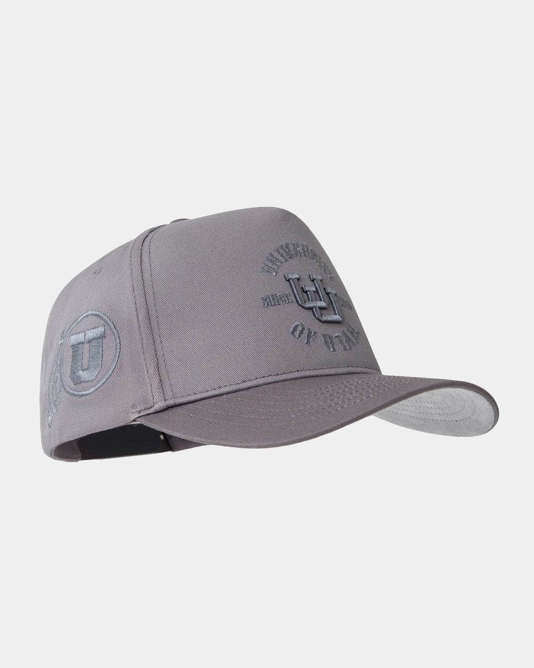 UofU Fade Hat Grey Round UofU