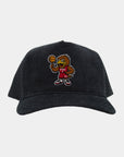 UofU Black Full Cord Fade Hat
